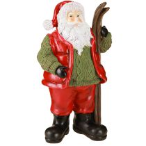Artikel Julemand Dekorationsfigur med Skimalet 14×10,5×24,5cm