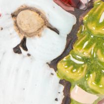 Artikel Julemandsfigur med juletræspynt, 7 cm, 2 stk.