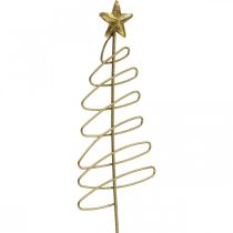 Artikel Julestik gran blomsterstik metal 30cm 6 stk