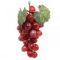 Deco Grape Røde Kunstige Druer Deco Frugter 15cm