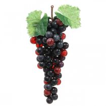 Artikel Deco druer sort kunstig frugt butiksvindue dekoration 22cm