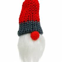 Artikel Kabine med spids hat til ophængning af rød, hvid, grå L10–12cm 12stk