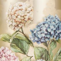 Artikel Dekorativ glaslanterne med blomsterdesign til stilfulde boligtilbehør, 8 cm, 4 stk.