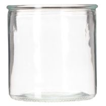 Artikel Glascylindervase, transparent, alsidig, 10 cm, 3 stk.