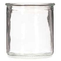 Artikel Rund glasvotivlysholder, klart glas, 8 cm, 3 stk.
