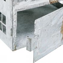 Artikel Light house fyrfadsstage metal fyrfadshus H26cm