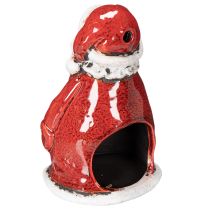 Artikel Julemandens dekorative figur som fyrfadsstage med stjerner, borddekoration, 15 cm