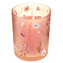 Artikel Dekorativ glaslanterne med blomstermotiv til stilfulde boligtilbehør, 12,5 cm, 2 stk.