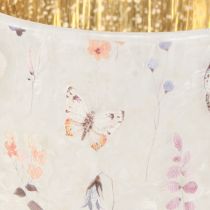 Artikel Glasfyrfadsstage med sommerfuglemotiv til hyggelige stunder, 12,5 cm, 2 stk.