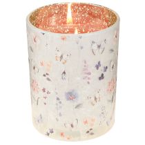 Artikel Glasfyrfadsstage med sommerfuglemotiv til hyggelige stunder, 12,5 cm, 2 stk.