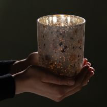 Artikel Glasfyrfadsstage med sommerfuglemotiv til hyggelige stunder, 12,5 cm, 2 stk.