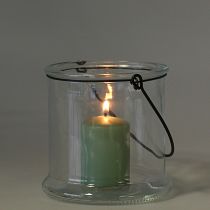 Artikel Lanterneglas til ophæng Ø12cm H12,5cm 2stk