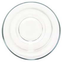 Artikel Glaslysestage/vase til stemningsfuld indretning med klassisk elegance, 25 cm