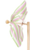 Artikel Vindmøllehavepæl, flot dekoration til terrasse, have og altan, 47 cm, 3 stk.