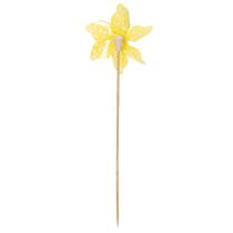 Artikel Blomsterpæle, havepæle til forårsdekoration, udendørs brug, 28 cm, 12 stk.