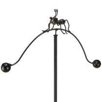 Artikel Vindklokke myre dekoration havepæl metal 66cm 2stk