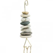 Artikel Wind Chime Hanger Chime Maritime med Sten H50cm