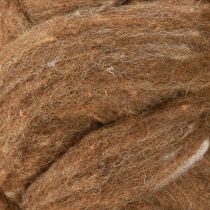 Artikel Uld roving 10m brun