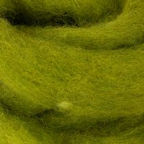 Artikel Uldvæge Blød filtet uld til dekorative designs og sæsonbestemte arrangementer 2m Grøn