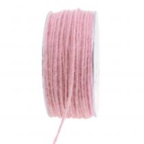 Artikel Uldsnor pink 3mm 100m