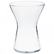 X-glas vase klar Ø14cm H19cm