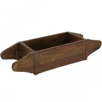 Artikel Vintage trækasse planter mursten form træ 42×14,5cm