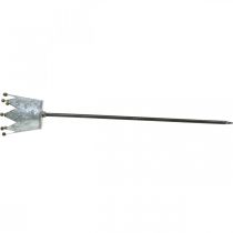 Artikel Fyrfadsstage krone til at stikke zink Ø9,5cm H50cm