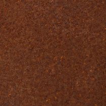 Artikel Rustfarvet kugledekorationselement til rustikt havedesign, 14 cm, 2 stk.
