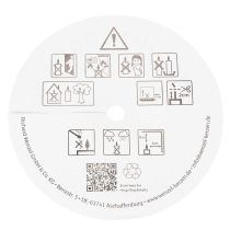 Artikel Stearinlys i zinkspand til stemningsfuld dekoration på terrasse og altan 15 cm