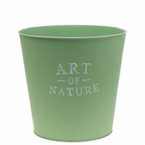 Artikel Urtepotte zink Art of Nature mintgrøn Ø17,5cm H15cm