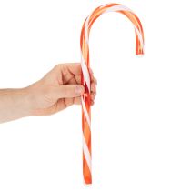 Artikel Kunstig slikkepind rød og hvid dekoration 35 cm 3 stk.
