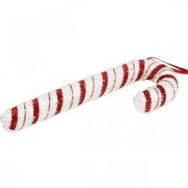 Artikel Deco Candy Cane Jul Rød Hvid Stribet H34cm