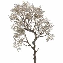 Dekorativ gren rose guld metallisk 62cm
