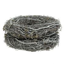 Artikel Grenkrans Ø25cm Hvidt sæt med 2 dele Mindekrans Borddekoration Dørkrans Adventskrans