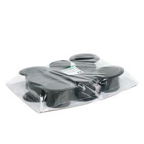 Artikel Cylinder sort 7cm 9 stk