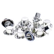 Artikel Cylinder mini sølv 12 stk