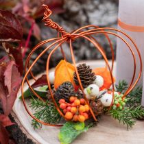 Artikel Aluminiumstråd, orange, Ø2 mm, 500 g, 60 m, til gør-det-selv-dekorationer