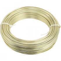 Artikel Aluminiumstråd Ø2mm champagne dekorativ wire rund 480g