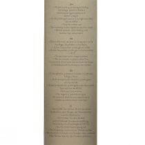 Artikel Infinity Rose med blade bevaret Amorosa Rød L54cm