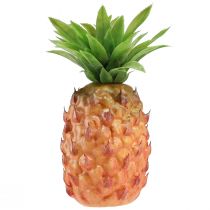 Artikel Kunstig dekorativ ananas 26 cm – Utrolig realistisk kunstig frugt, dekorativ frugt til buffeter og udstillinger