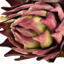 Artikel Kunstig Artiskok Stor Kunstig Blomst Dry Look Lilla 76cm