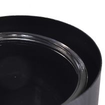 Artikel Antik grå metalholder med hjerteform og glasbeholder - 30 cm dekoration for en romantisk atmosfære 2 stk.