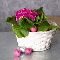 Artikel Kurvedekoration i flet til alsidig indretning, 20 cm, 8 stk.