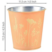 Artikel Metal urtepotte, ferskengul, Ø11,5 cm H11,5 cm