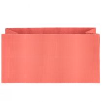 Artikel Blomsterpose ekstra lang med folie laksepink 24x12cm 6 stk