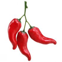 Artikel Chilipeber rød maddummy 9cm på gren 3 stk