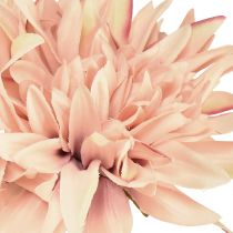 Artikel Dahlia kunstige blomster pink blomst Ø15cm L28cm 3 stk