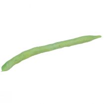 Artikel Dekorative bønner, kunstige grøntsager, grønne, ægte berøring, 17 cm, 6 stk.