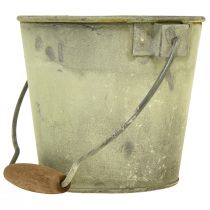Artikel Dekorativ spand metal rust vintage Ø15/17,5/22 cm sæt af 3