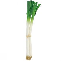 Artikel Dekorative grøntsager forårsløg grøn hvid Ø1cm L28cm 3 stk